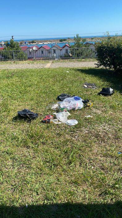 Trabzon’da piknikçiler gitti, çöpleri kaldı! 14